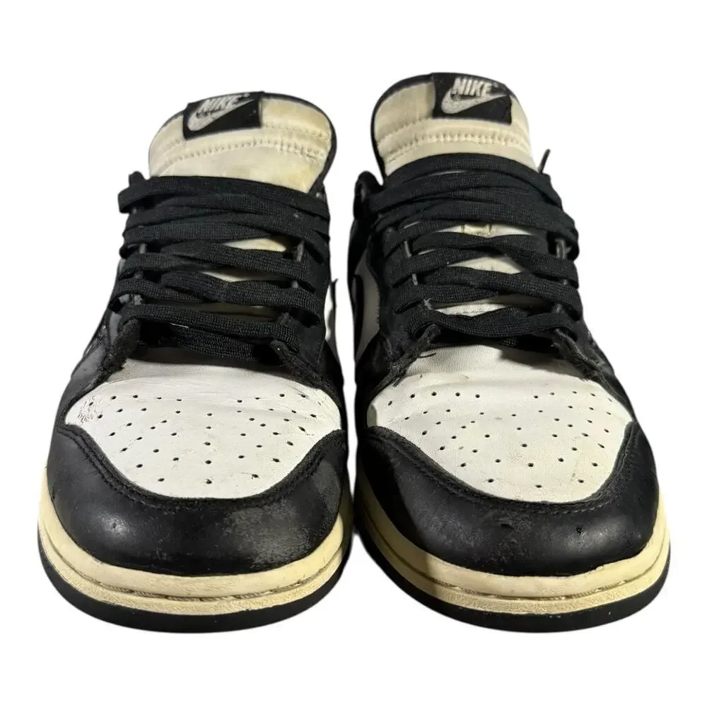Nike Dunk Low Vintage Panda Mens Size 11 Sneakers FQ8899 100 White Black